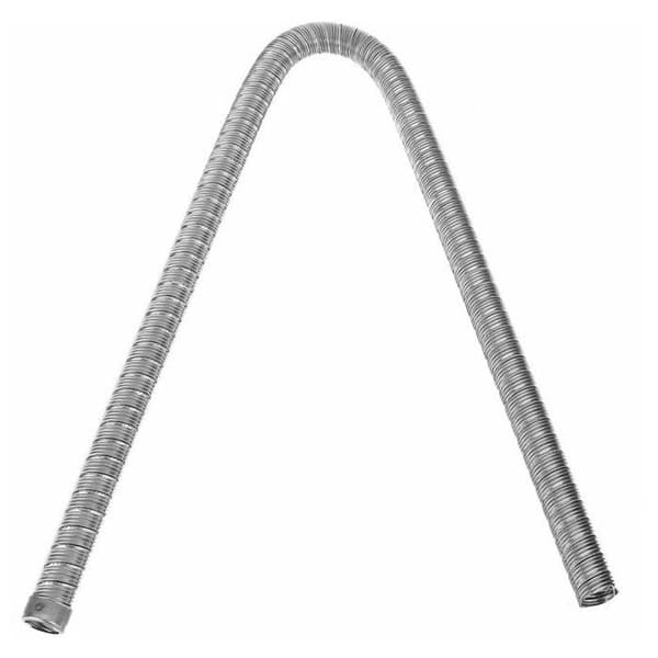 Eksosrør i rustfritt stål 100 cm x 24 mm - Kompatibel med Eberspacher/Webasto-varmere