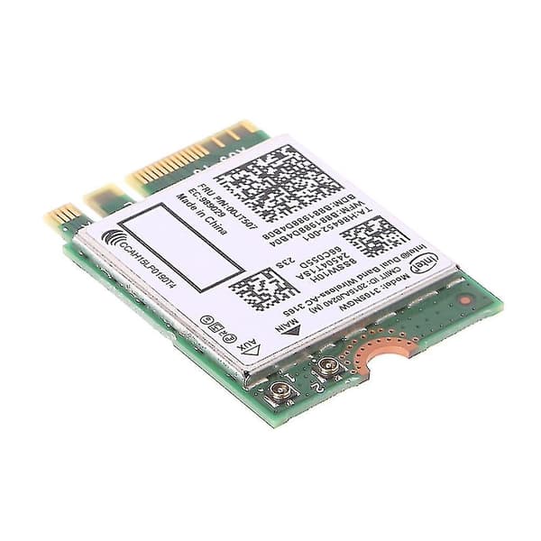 För Intel Dual Band Bluetooth-kompatibel Wireless-ac 3165 Bt4.0 2.4g/5g 433m