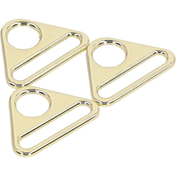 Klädjusteringsspänne Zinklegering Använd Handbagagetillbehör (guld) (2 st)