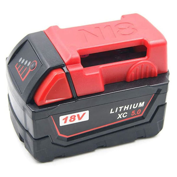 5 STK Batteriholderbeslag til Mi Waukee, Vægmontering 18V Lithium Batteriholder Etui