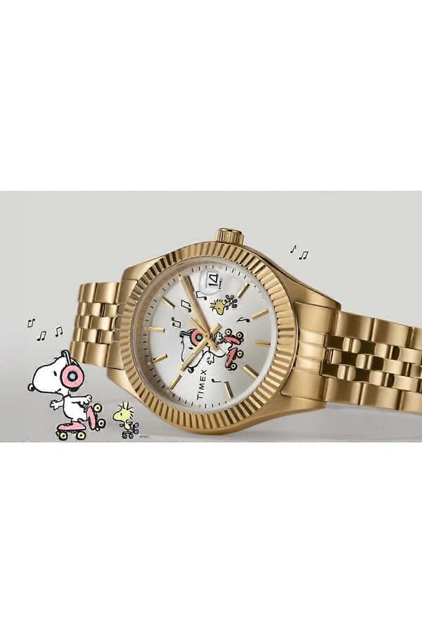 Dame Timex Legacy X Peanuts Rulleskøjte Ur TW2W78700