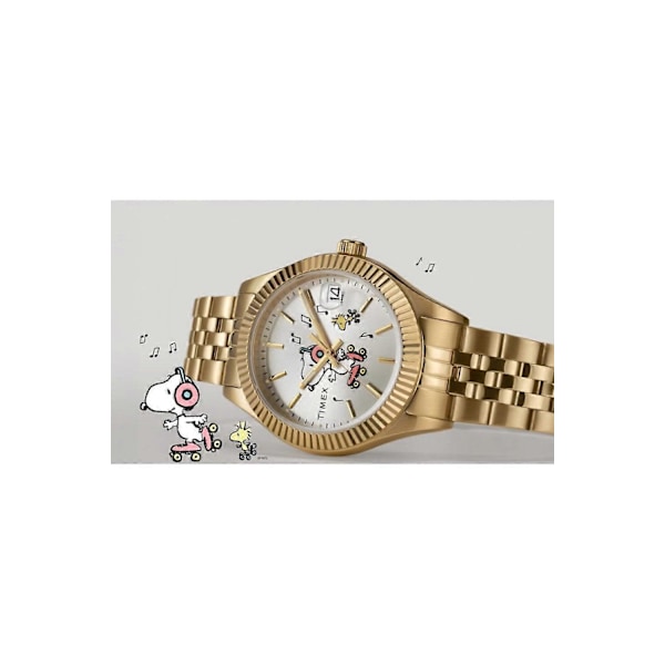Timex Legacy X Peanuts Damklocka med Rullskridskoåkning TW2W78700