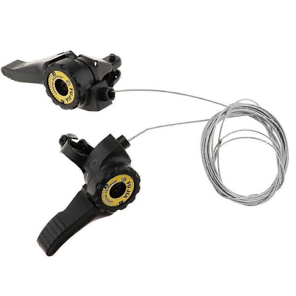 5/6/ Skifter MTB Cykel Bremsegreb Combo med Skiftekabler ( )