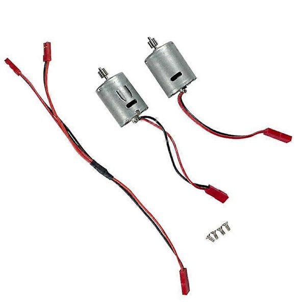 2 st LD-P06 370 Motor för LDRC LD-P06 LD P06 Unimog 1/12 RC Lastbil Bil Uppgraderingsdelar Reservdelar
