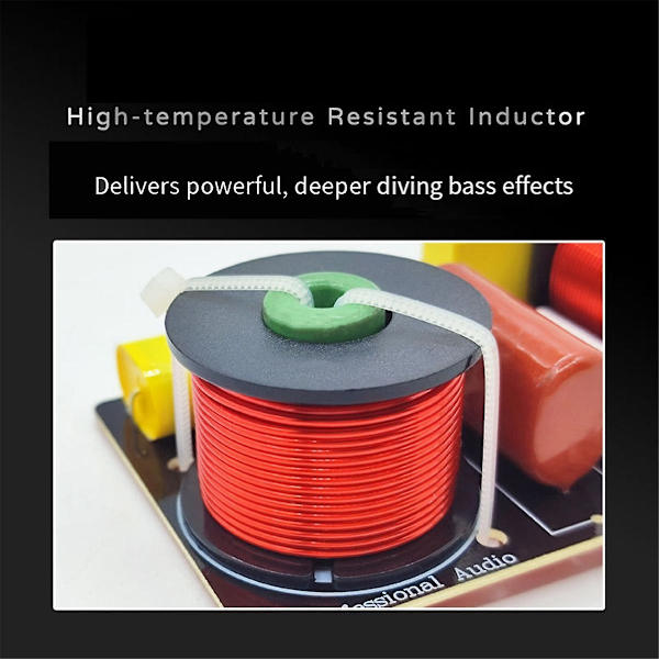 200W 2-tie HiFi-kaiutin taajuusjakajat 2830Hz Aurelia-kaiuttimille Audio Crossover-suodatin Koti T