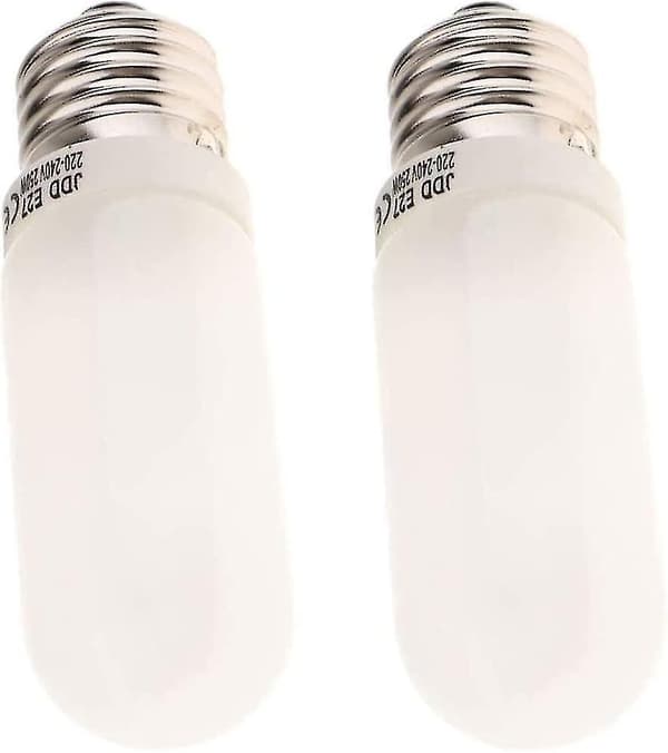 2 stk. 250w 220-240v E27 Mat Halogenpære UTV