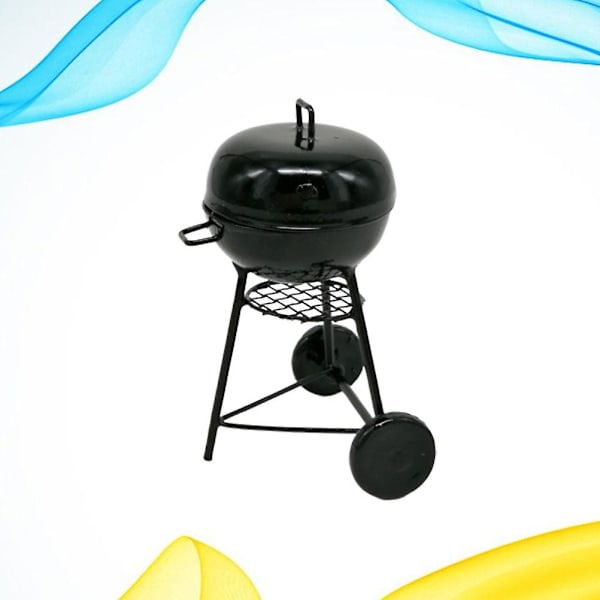 Grill Lekset Fickgrill Verktyg Verktyg Matlagningsspel Metallgrill Dekorationer Metallgrill