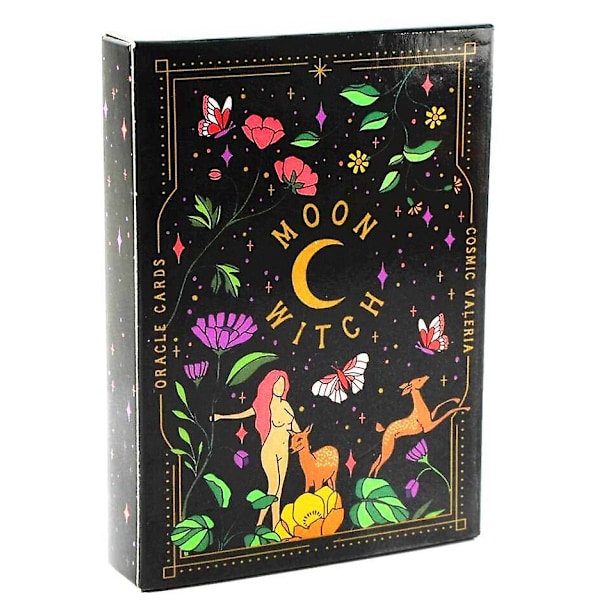 Tarotkort - Orakelkort - Mystisk Tarot - Intuitiv Oppdagelse med 12x7cm Tarot Orakelkort