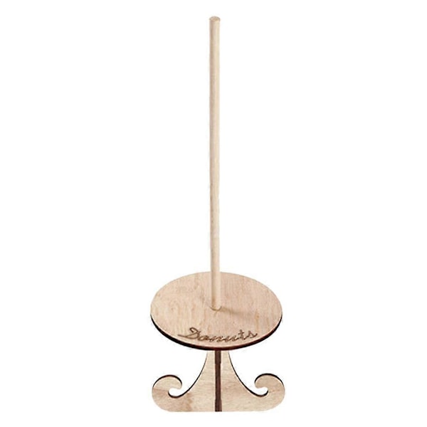 Donut Display Rack i Tre Smultringholder Stativ Organizer Bursdag