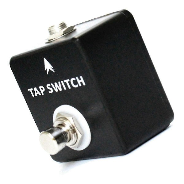 Tap Switch Tap Tempo Switch Pedal Full Metal Shell För Gitarr Effekt Gitarrtillbehör