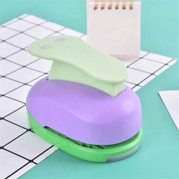 Scrapbook Hull Øredobber Kort Hullkutter Håndverk Calico Trykking Diy Blomster Papir Håndverk Hullmaskin Perforator