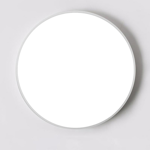 LED Loftlampe Moderne Lampe Stue Belysning Armatur Soveværelse Køkken Montering Flush Panel (Sort)