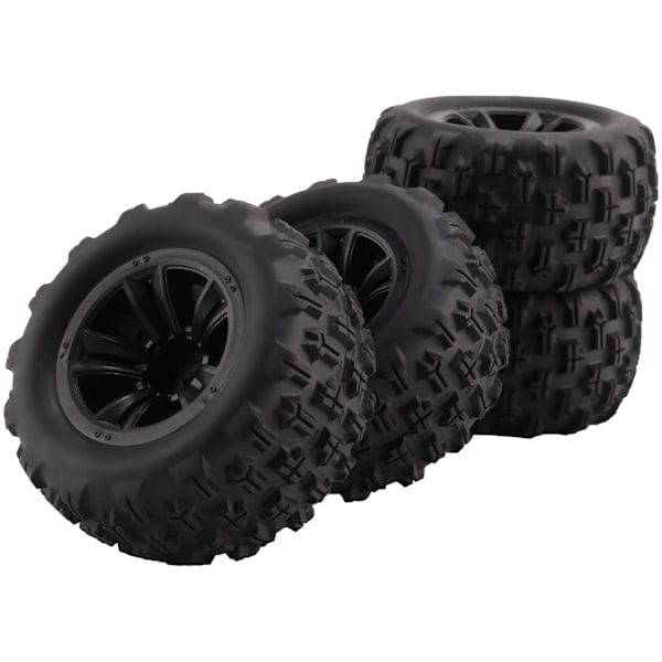 4 st däckhjul för MJX Hyper Go 16207 16208 16209 16210 H16 H16H H16E H16P 1/16 RC-bil reservdelar