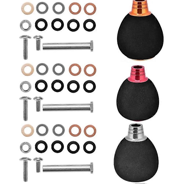 Fiskerulle Håndtag Modifikation Power Knob Hjul Bait Casting Hjul Fisketilbehør