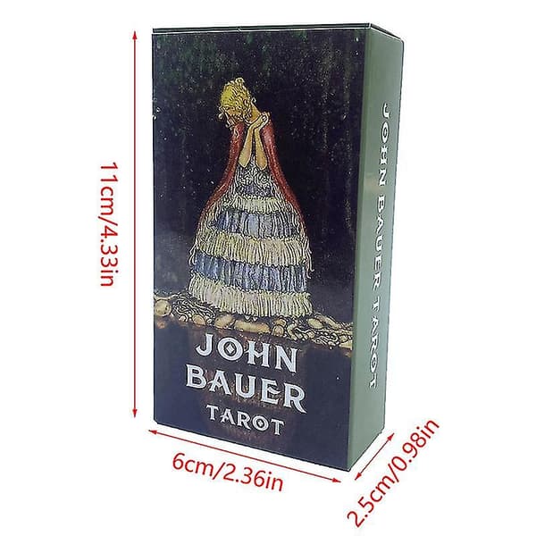 John Bauer Tarotkort Prognos Ödes Spådom Deck Familjespel Brädspel