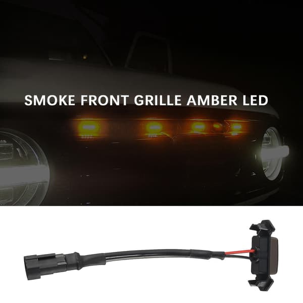 Røget Front Grill LED Lys Kit Til 16-up W/ Pro