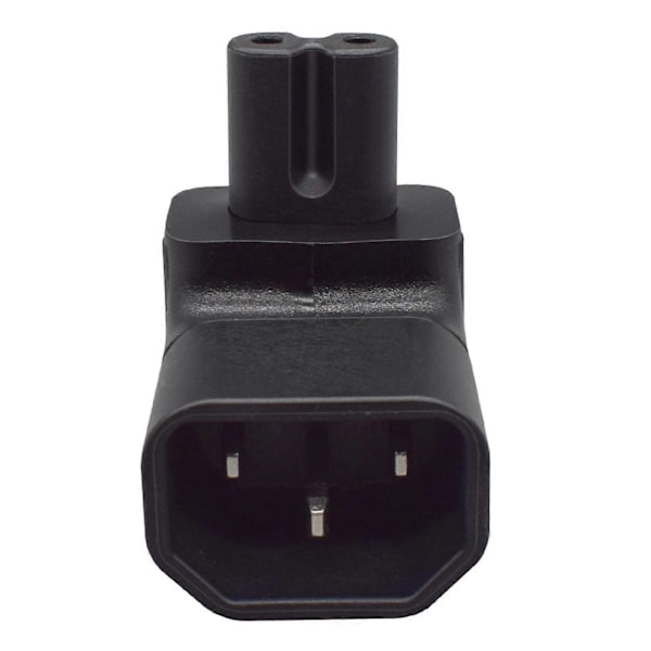 IEC320 C14 til C7 Strømadapter PVC Konverter til Ups Stik Server Computer