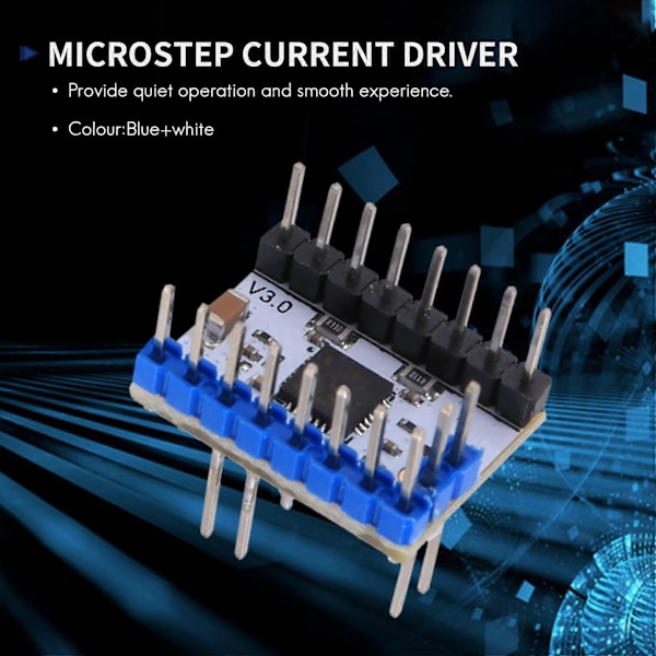5 stk. TMC2209 V3.0 Driver Stepping Rod Silent Driver 256 Microstep Strøm 2.8A TMC2208