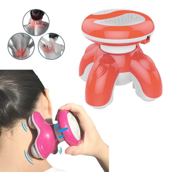 Mini Massageapparat – Vibrerende Massage til Nakke, Ryg