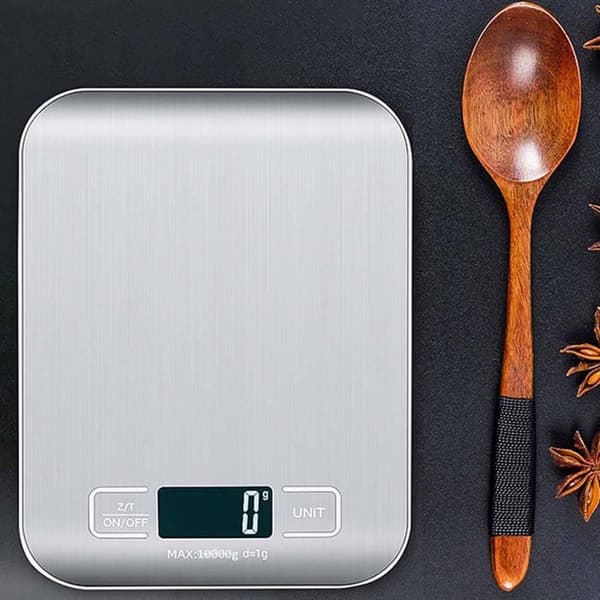 Smart køkkenvægt med app rustfrit stål 1g-5kg