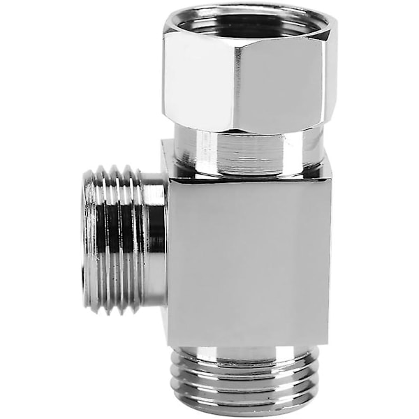 Bruseslange T-adapter 3-vejs Diverter Slange Adapter Fitting Tee, T-formet Adapter Forbindelse @-6