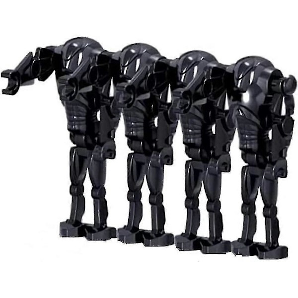 28 st/set Pack Stridsoldater Actionfigurer, Generaler och Droider med Vapen, Byggklossar Monteringsleksak Barnpresent