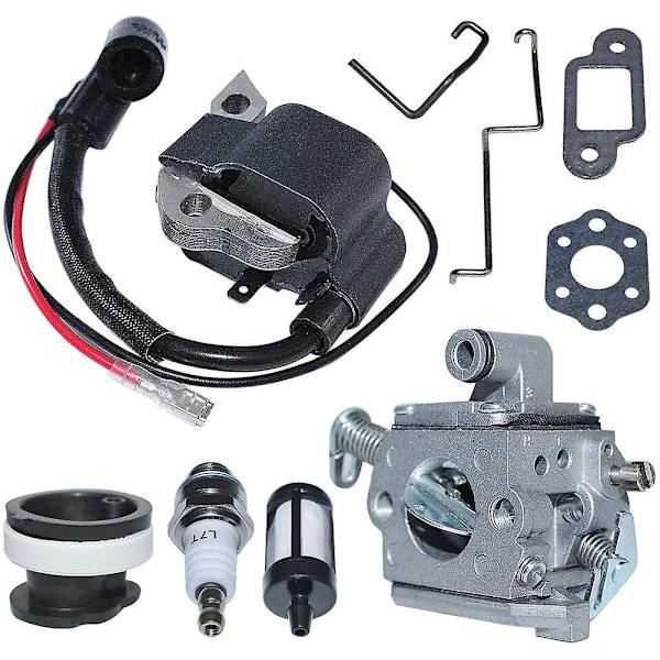C1Q S57B Förgasare Tändspole Kit för 017 018 MS170 MS180 Motorsåg Ersätter 1130 120 0603