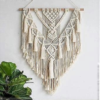 Väggbonad, 55x70cm Väggdekor Tapestry Chic Bohemisk Vävd Tapestry För Sovrum Och L