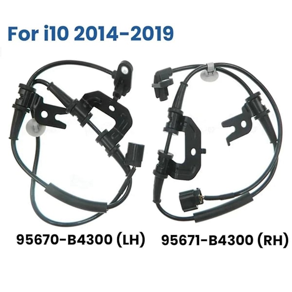 ABS-sensor för hjulhastighet, bil, 95670-B4300 (vänster) och 95671-B4300 (höger) för IA G3LA G4LA G4LA B