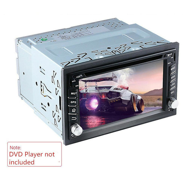 2din Universal Bilstereo Radio Dvd-spiller Monteringsramme Installasjonsramme