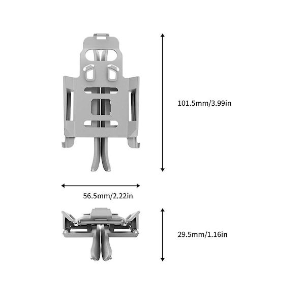Til Mini 3 Drone Landingsstel Foldbart Forhøjet Tripod Beskyt Gimbal Anti-eksplosionsmaskine Acc