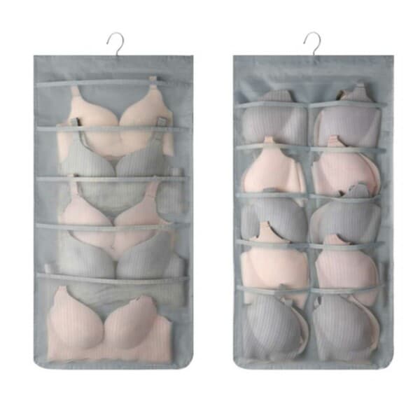 Underwear Storage for Door or Wardrobe 15 Compartments Hanging Storage