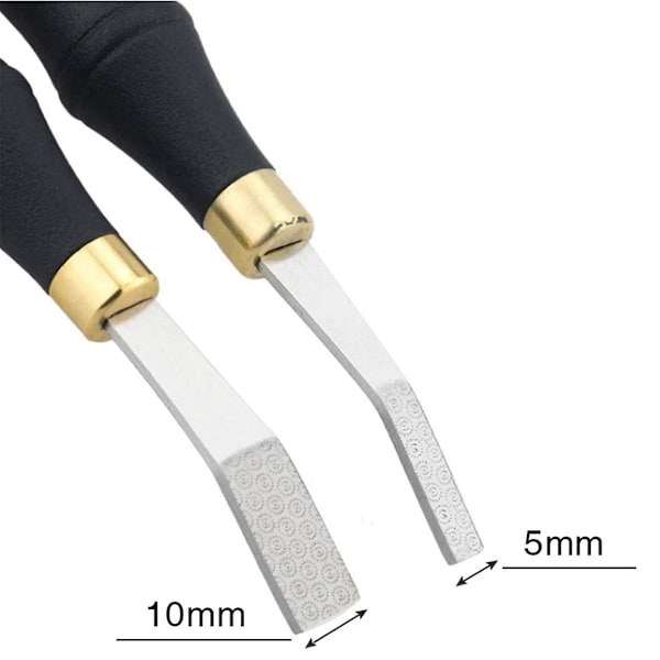 Nahkapinnan kiillotusviila DIY nahan pinnan reunan käsittely kiillotus karkea aurinkokuvio 4mm