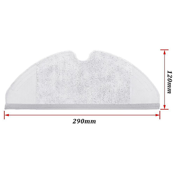 Reservedeler Mopp Pute Kompatibel For Roborock S5 S50 S51
