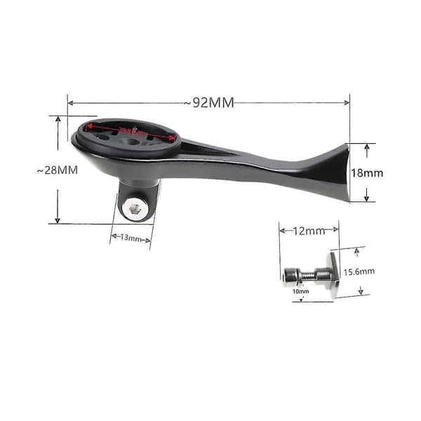 Til Sl7 Styrmonteringsholder Cykelcomputer Kamera Cykelstel Forlængelsessupport Holder