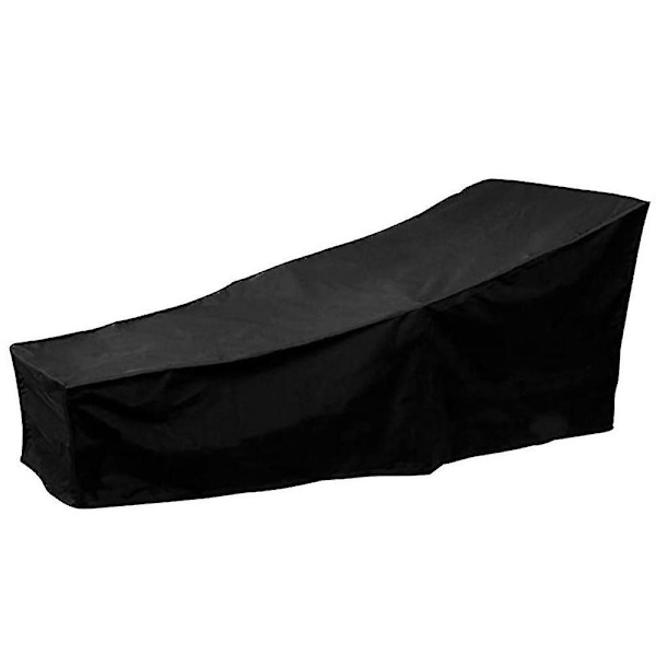 1 Pack Utomhus Solstol Överdrag, Vattentät Trädgård Wicker Solstol Överdrag, Terrass Möbler Protec