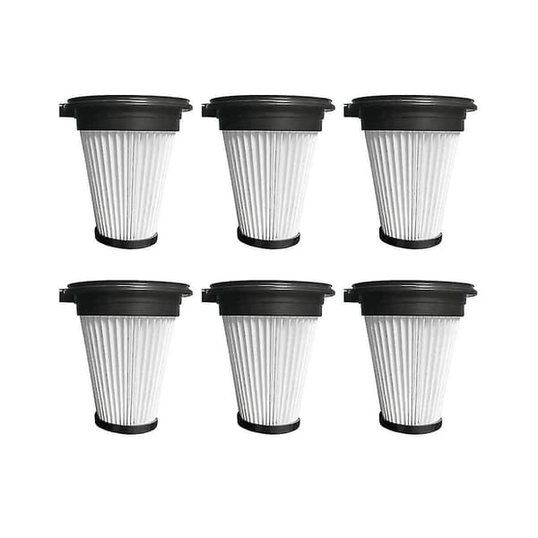 6 st HEPA-filter för Handhållen Sladdlös Dammsugare