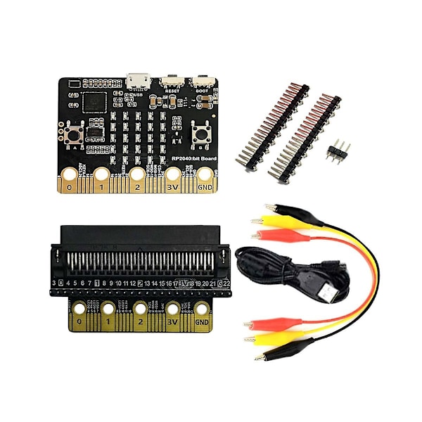 Pico Rp2040 Bit -emolevylle Python-ohjelmointikehityskortti, yhteensopiva Bbc Microbit B:n kanssa