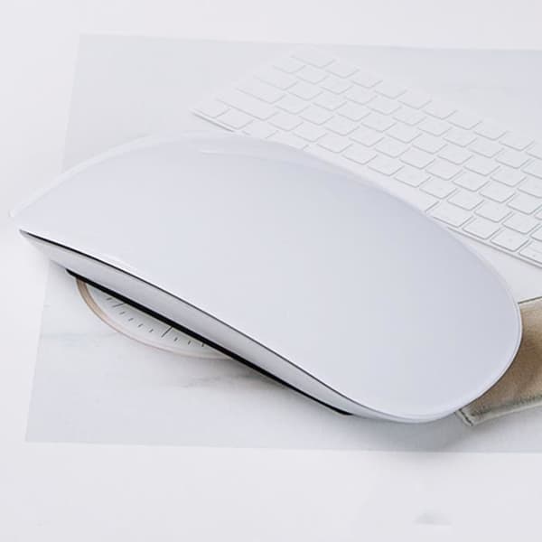 Trådløs Bluetooth Magic Mouse, genopladelig lydløs computermus, slank ergonomisk PC-mus til Apple Macbook