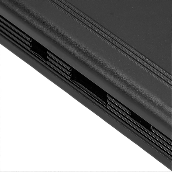Aluminiumlegering Kabinett Kretskort Varmeavledning Beskyttende Kapsling for Raspberry Pi Black