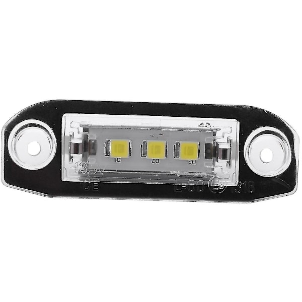 2 st LED-skyltbelysning för S80 Xc90 S40 V60 Xc60 S60 C70 V50 Xc70