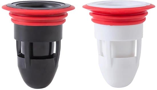 Backflow Preventer 2 Pieces - Drain Plug - One-Way Valve - Anti-Odor - Shower/Kitchen - Drain Core
