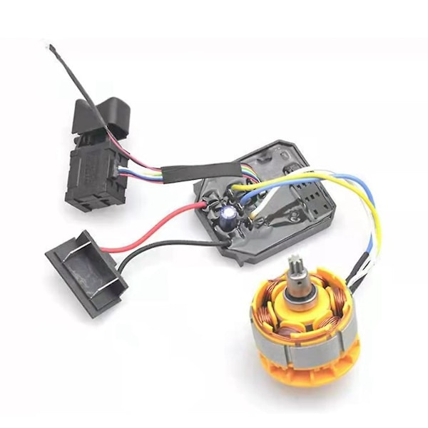 För 2106/161/169 Drivkontrollkort+omkopplare 18v 21v Borstlös Elektrisk Skiftnyckel Moderkort Hastighetsomkopplare