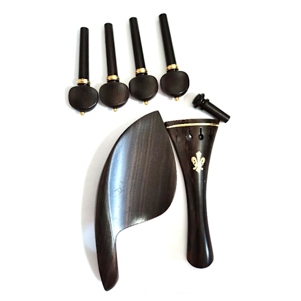 Violin Hagehviler Stolestykke Endepind Stemmeskruer Hagehviler Hage Hvile Violin DIY Dele Tilbehør Endepind