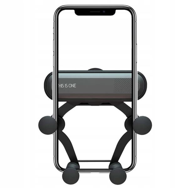 Mobilholder til Bilens Ventilationsgitter Sort