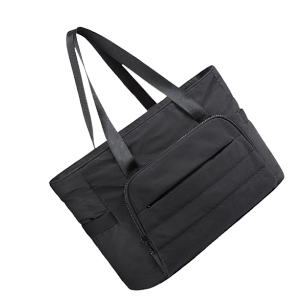 Rejsetaske til kvinder, weekendtaske, håndbagage, sort
