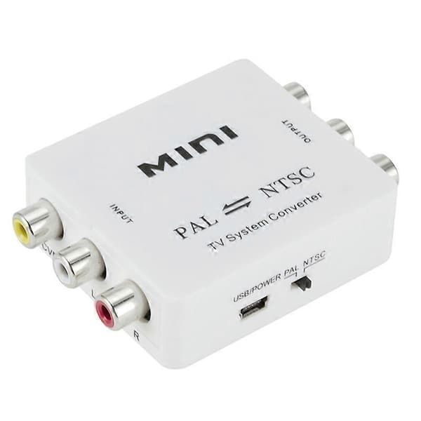 Mini PAL NTSC Bi-Direction TV System Konverter Switch PAL til NTSC NTSC til PAL Dual-Way TV Composit