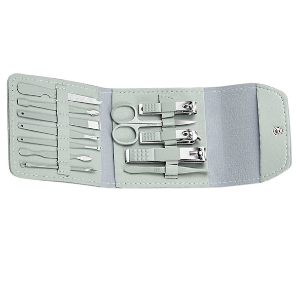 Hudreparationssats Nagelsats Reparation Nagelsats Verktygssats Naglar Nagelprodukter Resenagelsax Mani Pedi-kit Hemma Reparation Nagelsax Kit 12 Set O