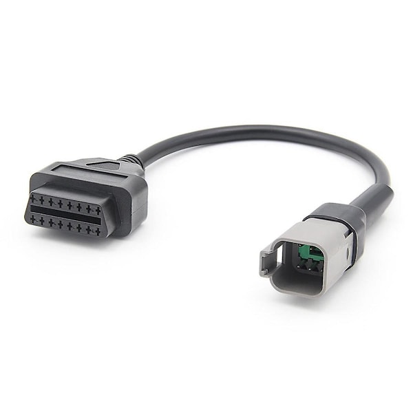 6PIN - 16PIN Diagnostinen OBD2-kaapelisovitin, OBDII-skannerin korvaaja CAN AM Moto ATV UTV -moottoripyörätyökaluille