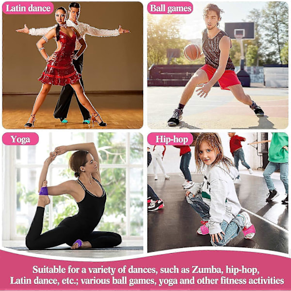 6 par pakke over sneakers dansesokker for dansere kvinner dansesokker dansesokker over sko for dans på glatt gulv ballett 2025th